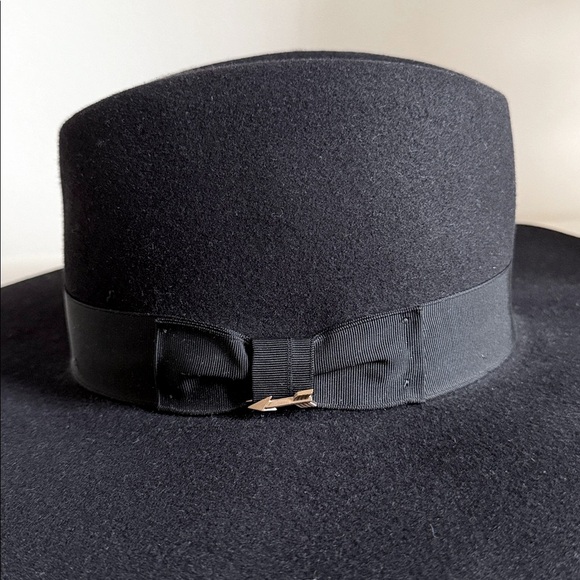 Stetson The Rapture Classic Black 100% Wool 4.5” Wide Brim Unisex Hat Medium - Picture 8 of 16